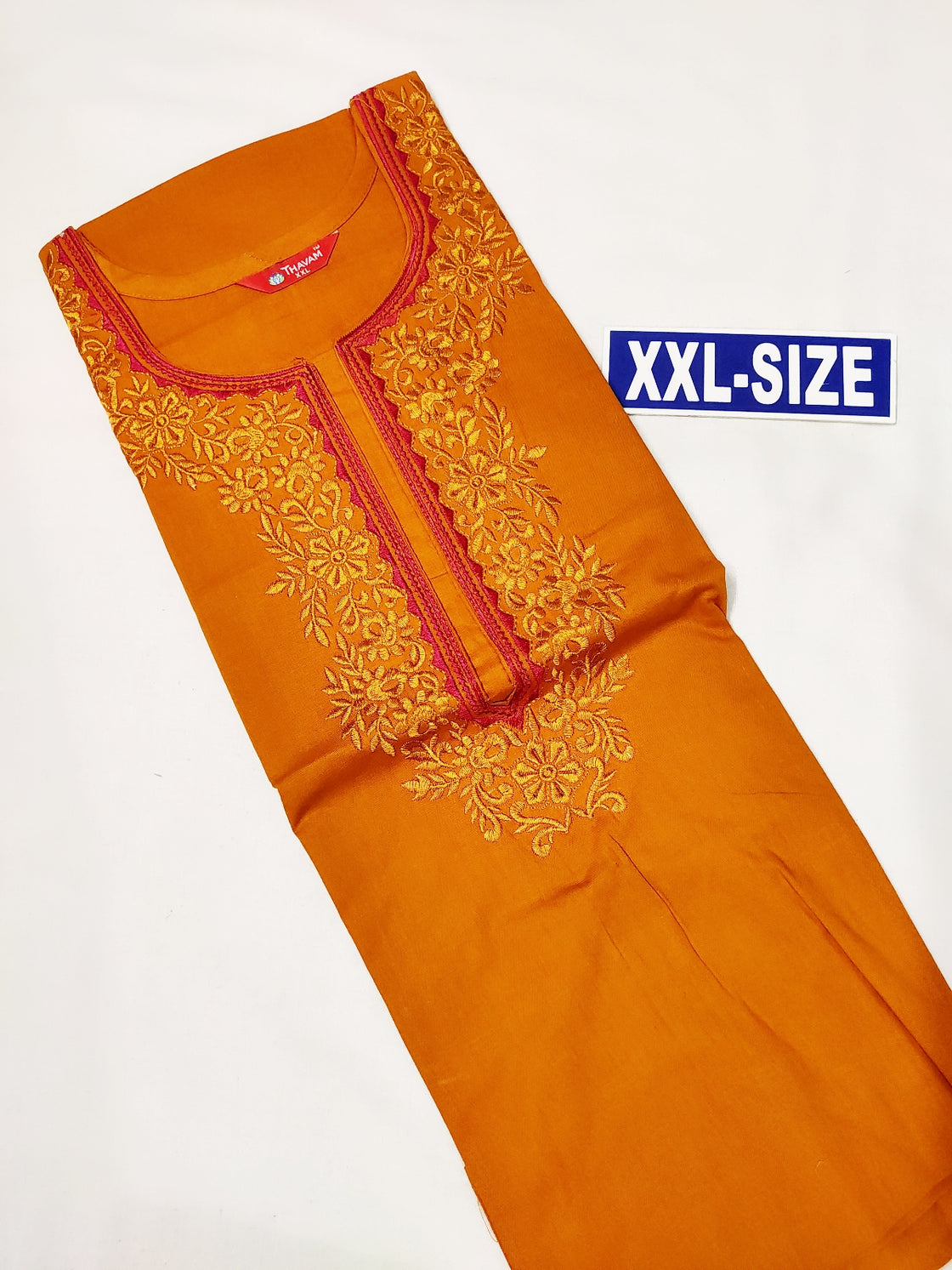 Thavam Cotton Embroidery Nighty XXL- TE307