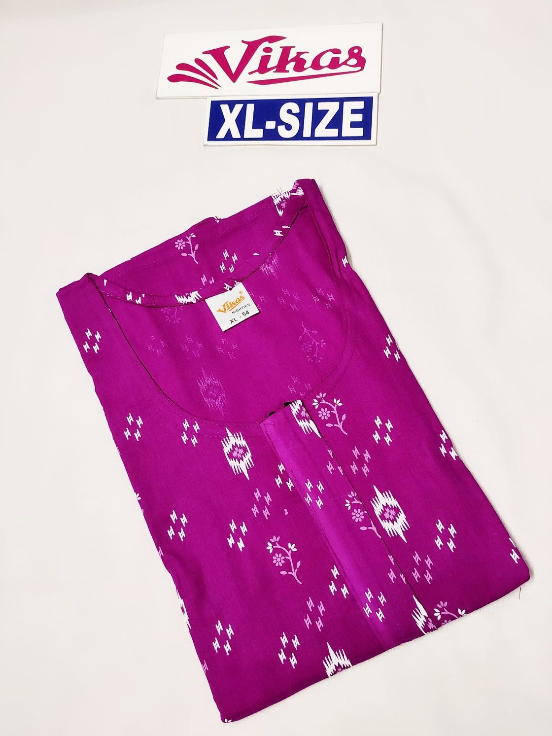 Cotton Nighty XL- V244