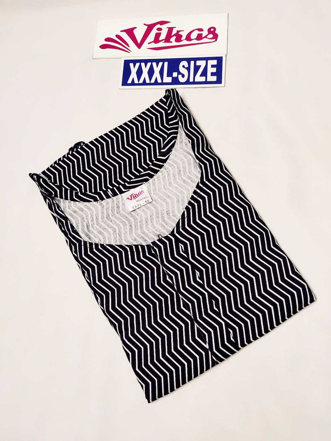 Vikas Cotton Nighty XXXL- V401