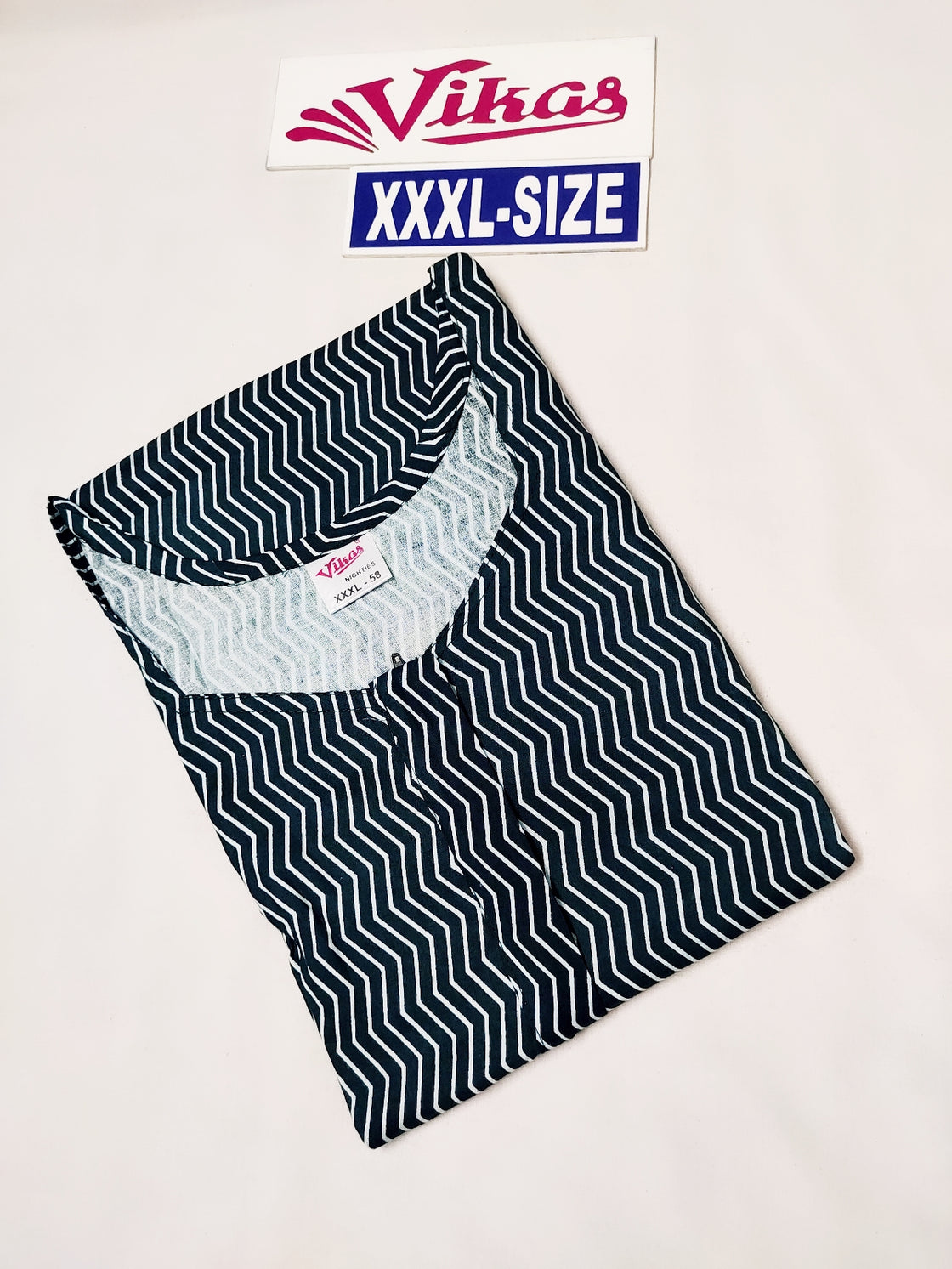 Vikas Cotton Nighty XXXL- V402