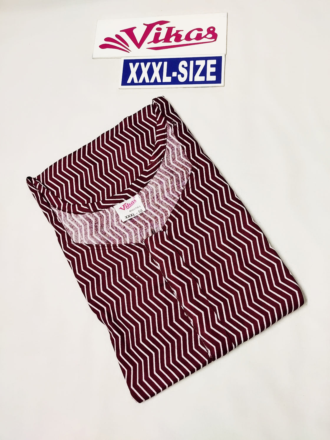 Vikas Cotton Nighty XXXL- V403