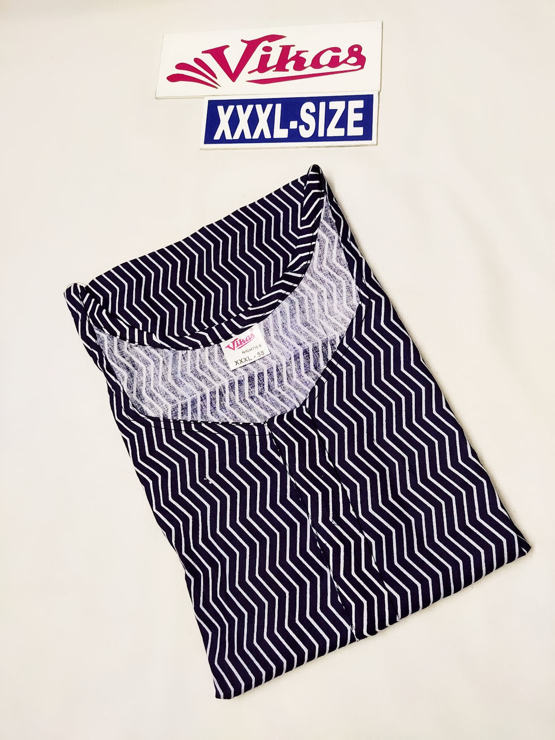 Vikas Cotton Nighty XXXL- V404