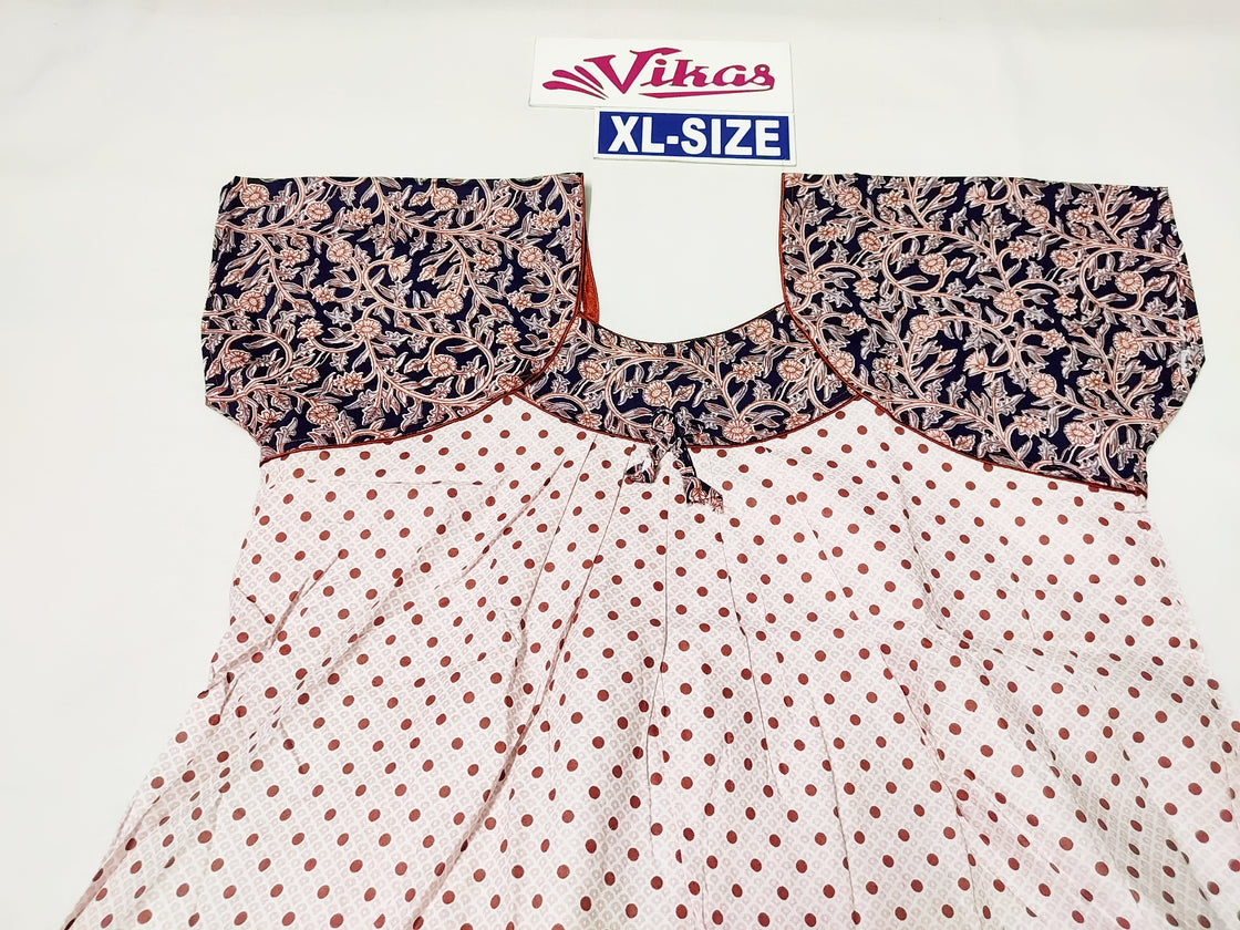 Exclusive Cotton Nighty XL- EX219