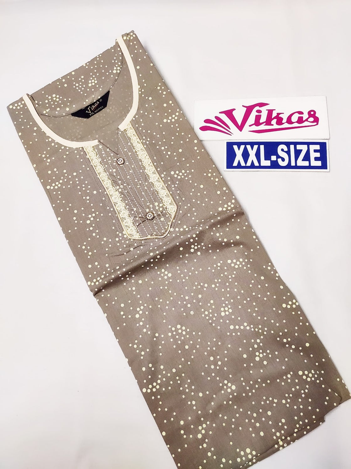 Exclusive Cotton Nighty XXL- EX307