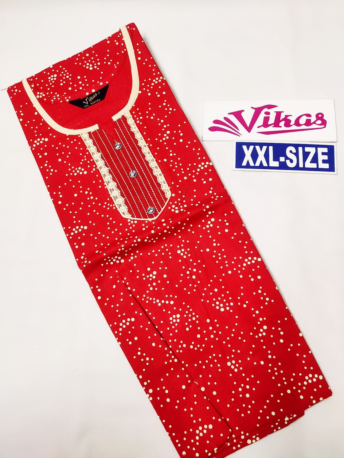 Exclusive Cotton Nighty XXL- EX308