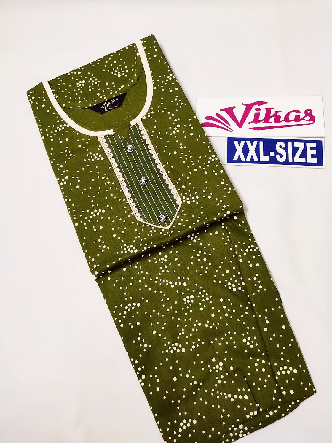 Exclusive Cotton Nighty XXL- EX309