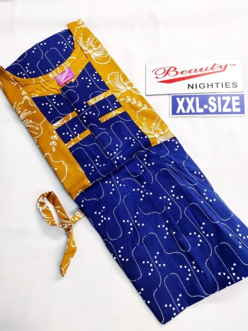 Beauty Branded Puff sleeve Frock Model Nighties