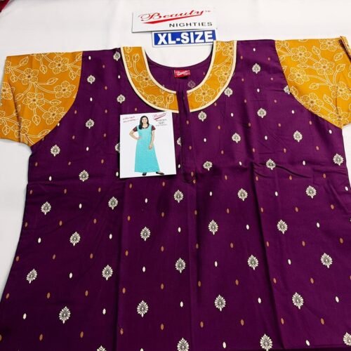 UP009- Beauty Unique Pattern Nighty