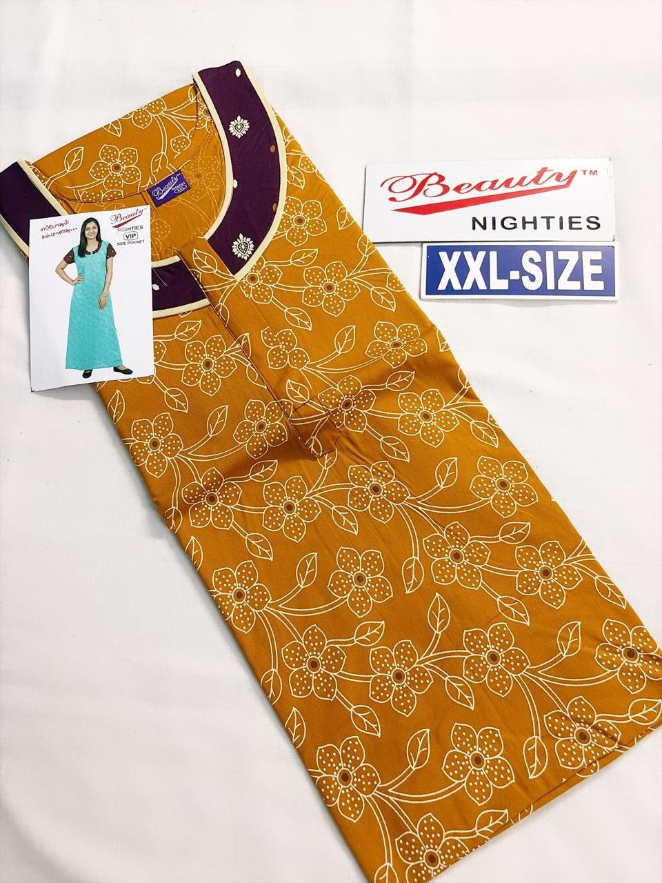 UP012- Beauty Unique Pattern Nighty