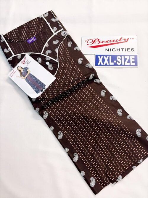 UP022- Beauty Unique Pattern Nighty