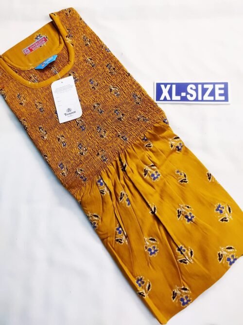 SMF-034 Vikas Smocking Frock Model Nighty