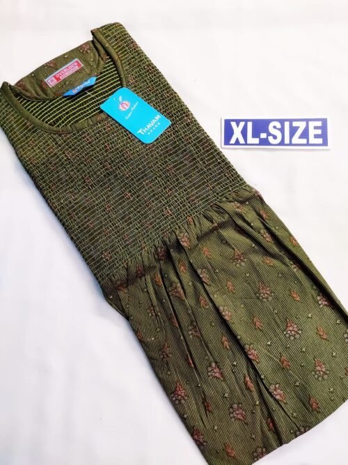 SMF-037 Vikas Smocking Frock Model Nighty