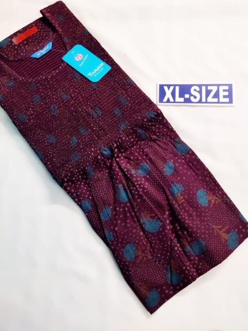 SMF-043 Vikas Smocking Frock Model Nighty