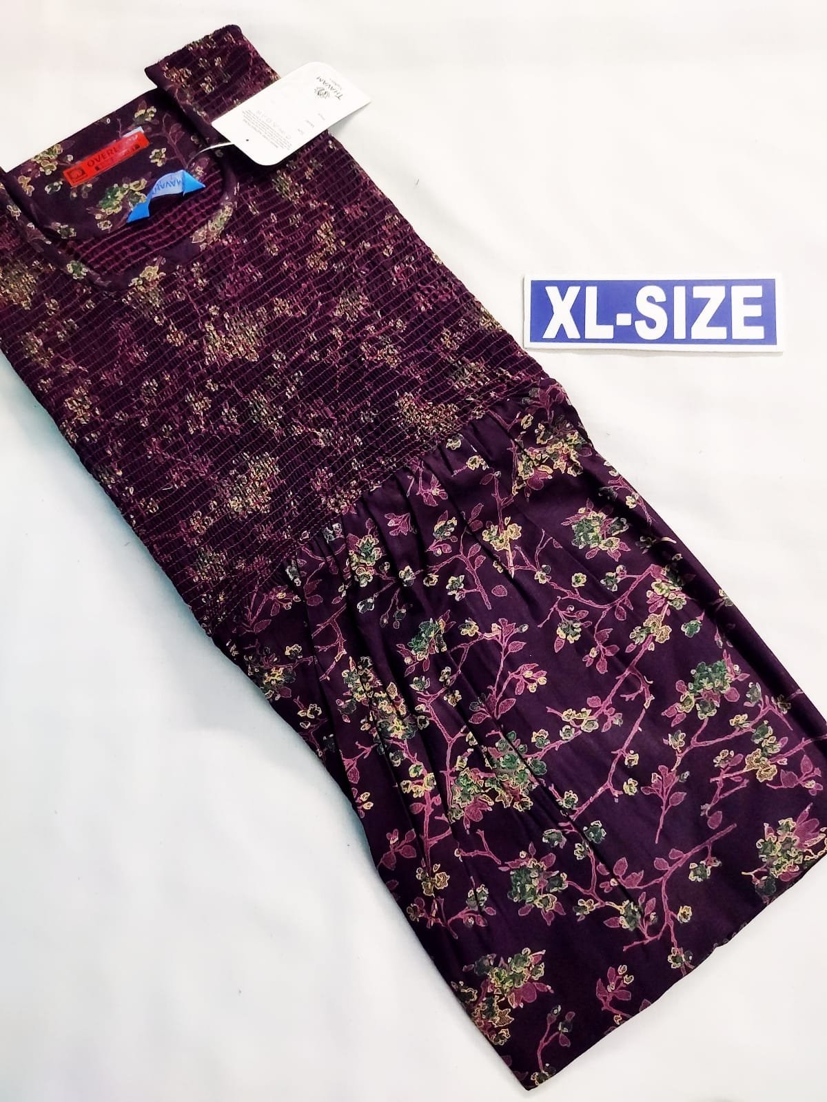 SMF-045 Vikas Smocking Frock Model Nighty