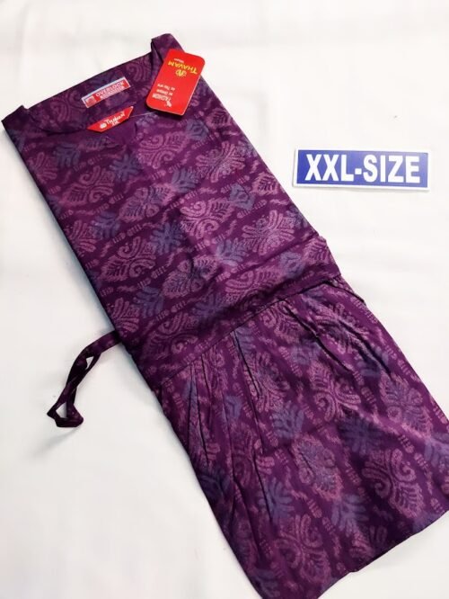 coat model feeding Nighty Grape color