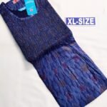 Smocking Nighty Dark Blue color