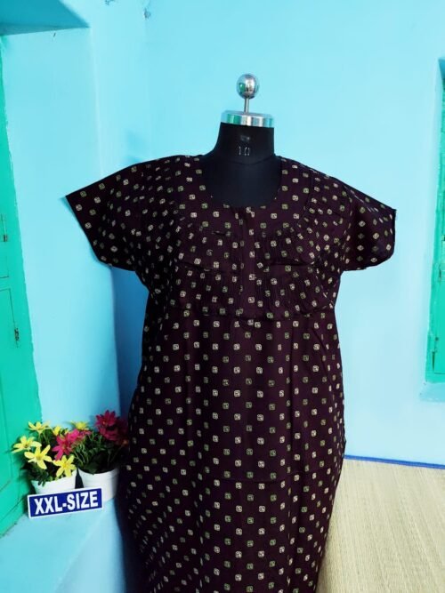 DF-035 Lovely Branded Double Frill Nighty