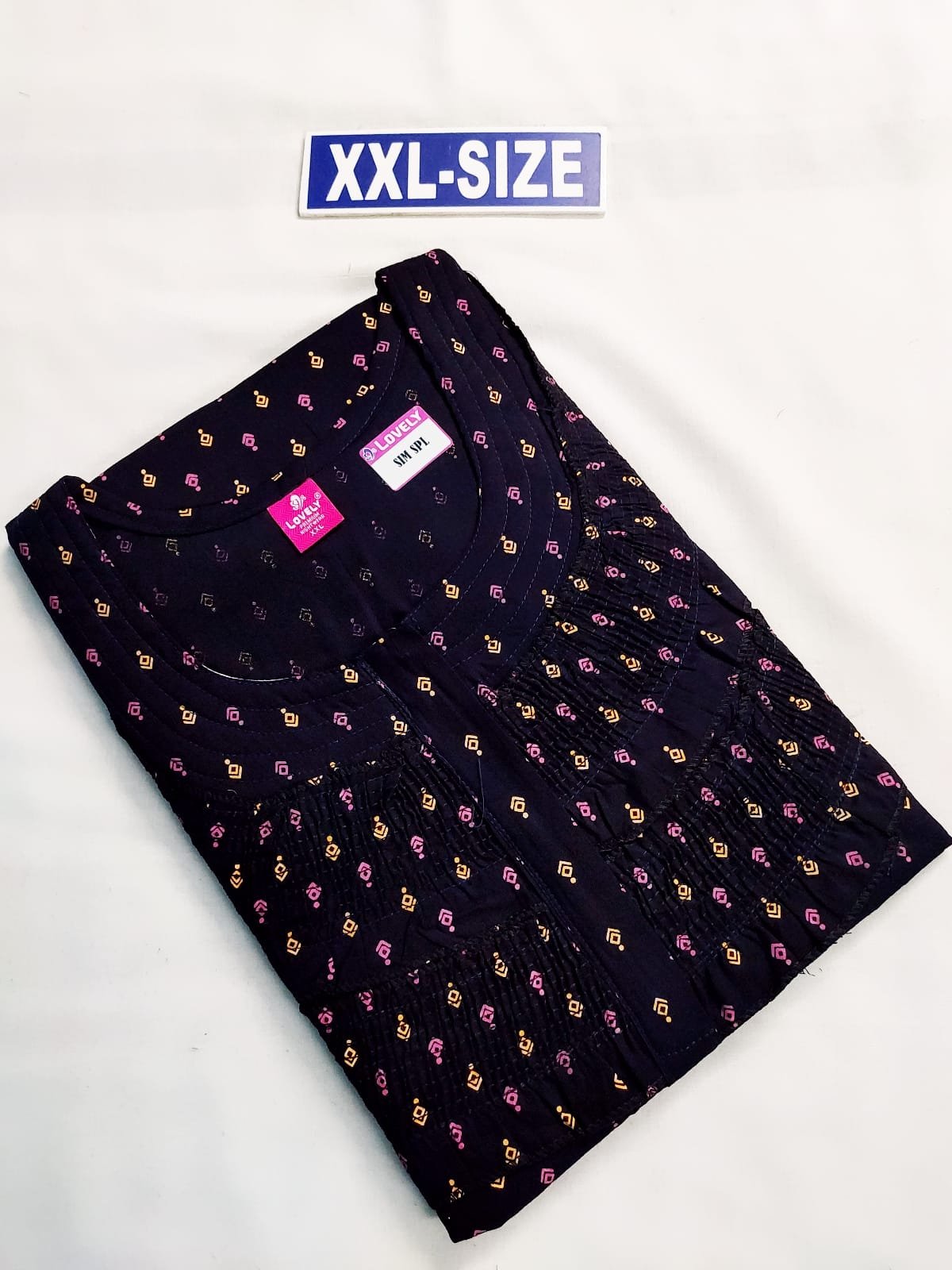 DF-052 Lovely Branded Double Frill Nighty