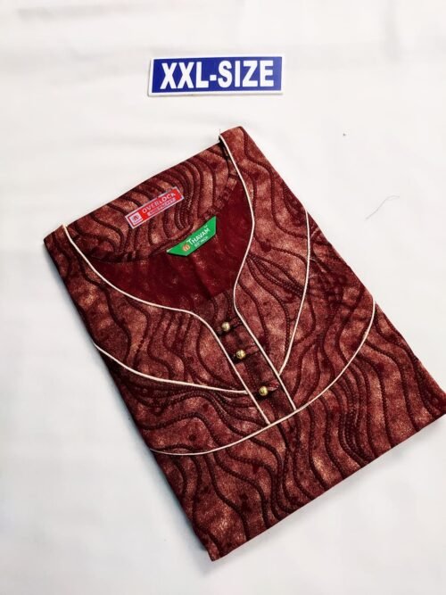 Thavam 60 Inches Height Nighty Brown Color