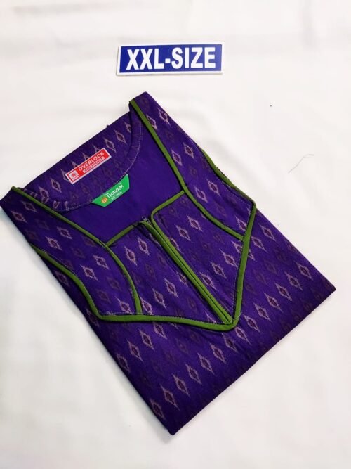 Thavam 60 Inches Height Nighty Violet Color