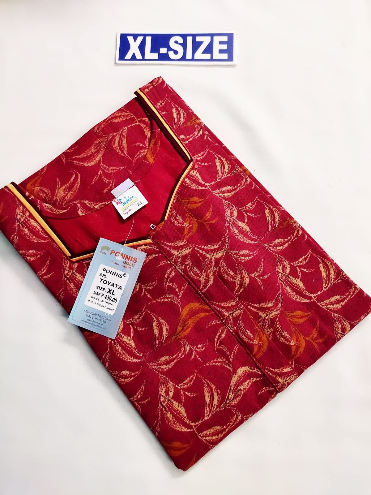 Ponnis Premium Quality Nighty