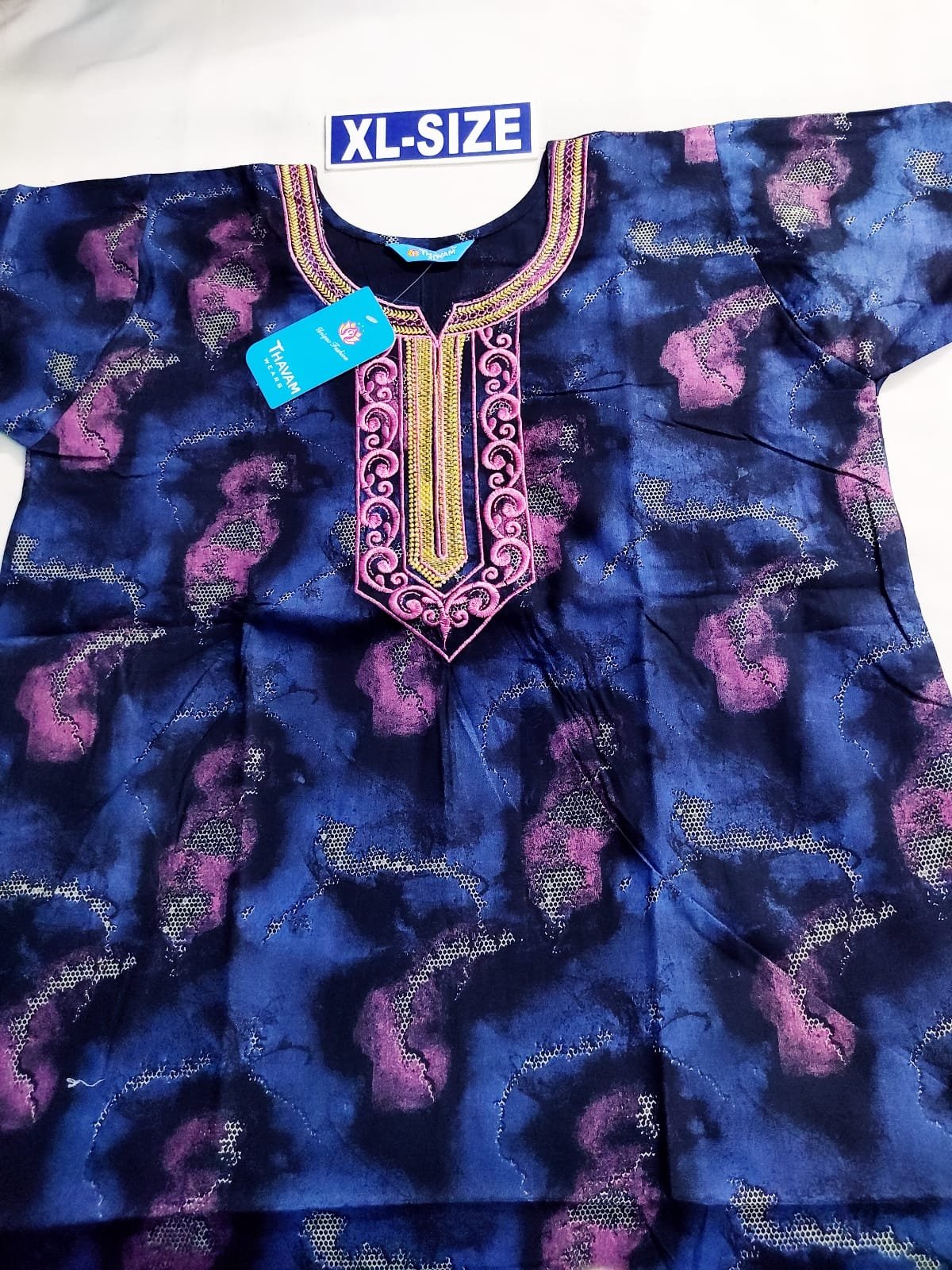 Thavam Embroidery Premium Quality Nighty