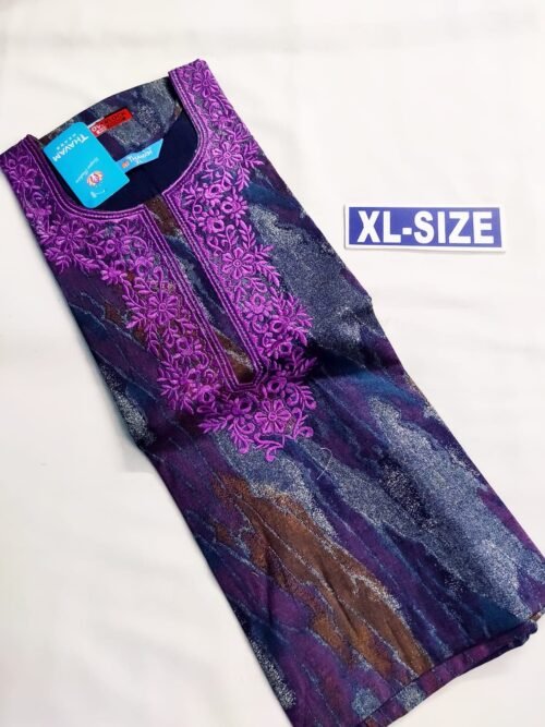 Thavam Embroidery Premium Quality Nighty