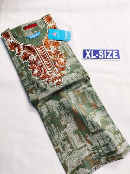 Thavam Embroidery Premium Quality Nighty