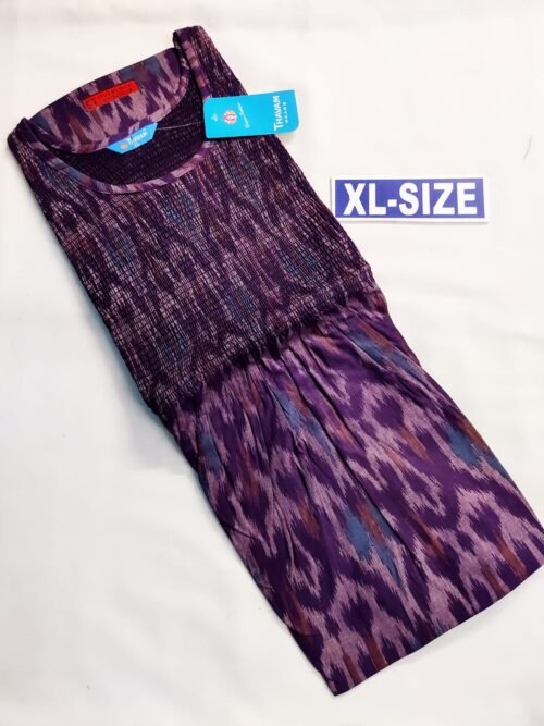 Thavam Smocking Frock Model Nighty