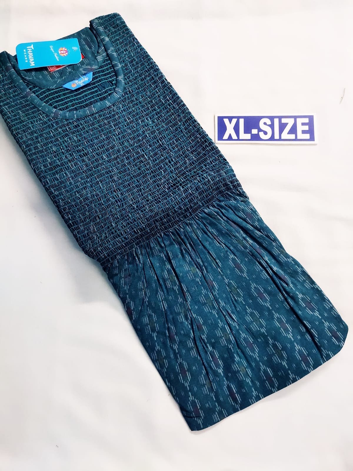 Thavam Smocking Frock Model Nighty