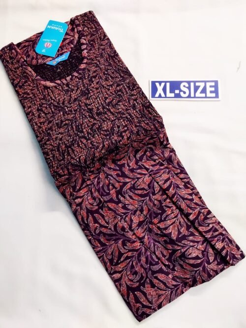 Thavam Smocking Frock Model Nighty