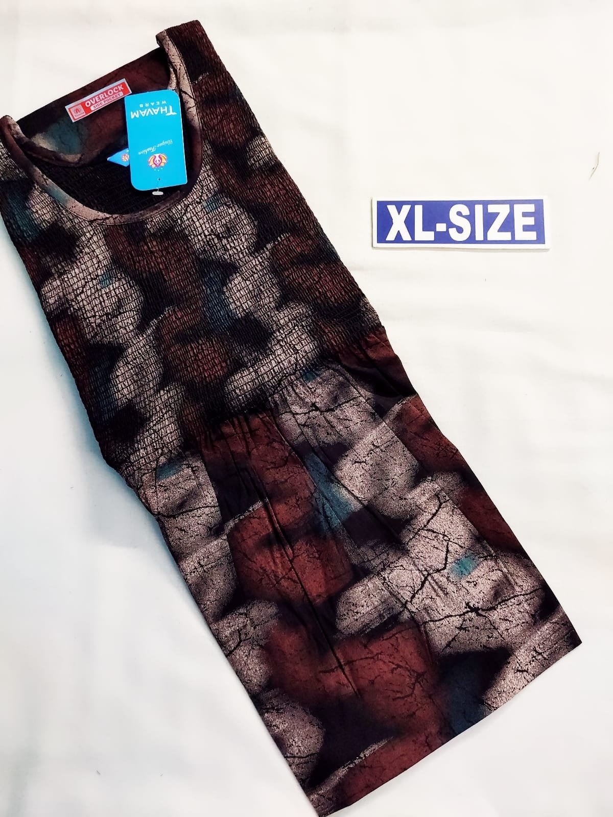 Thavam Smocking Frock Model Nighty