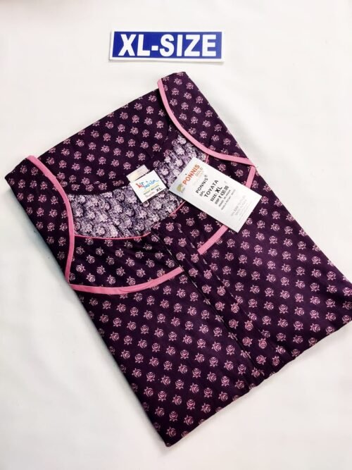 Ponnis Premium Quality Nighty