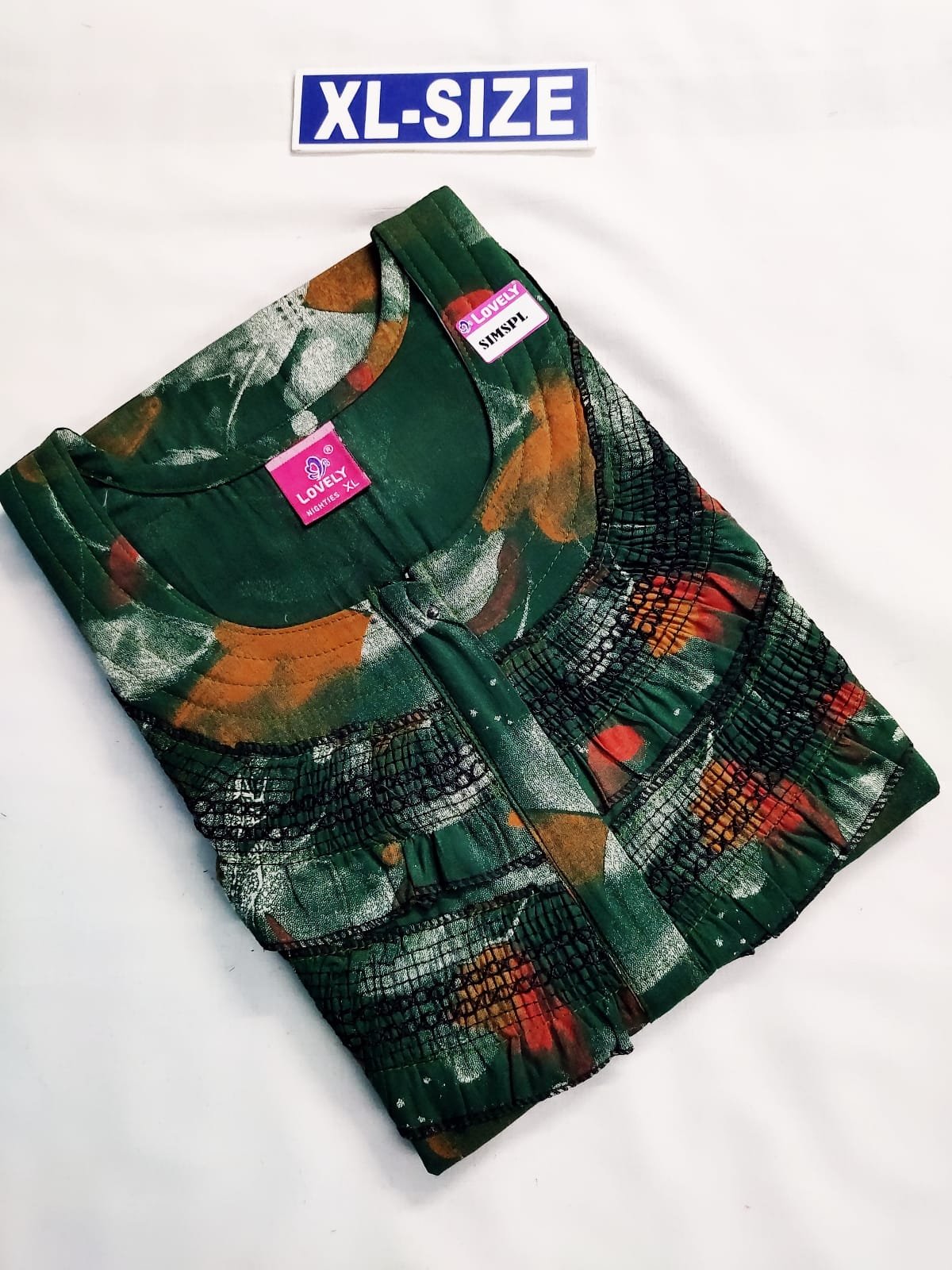 DF-072 Lovely Branded Double Frill Nighty