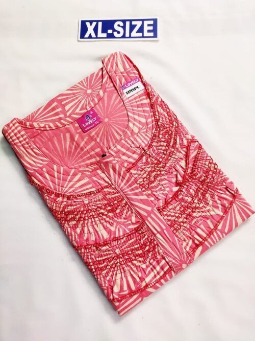 DF-079 Lovely Branded Double Frill Nighty