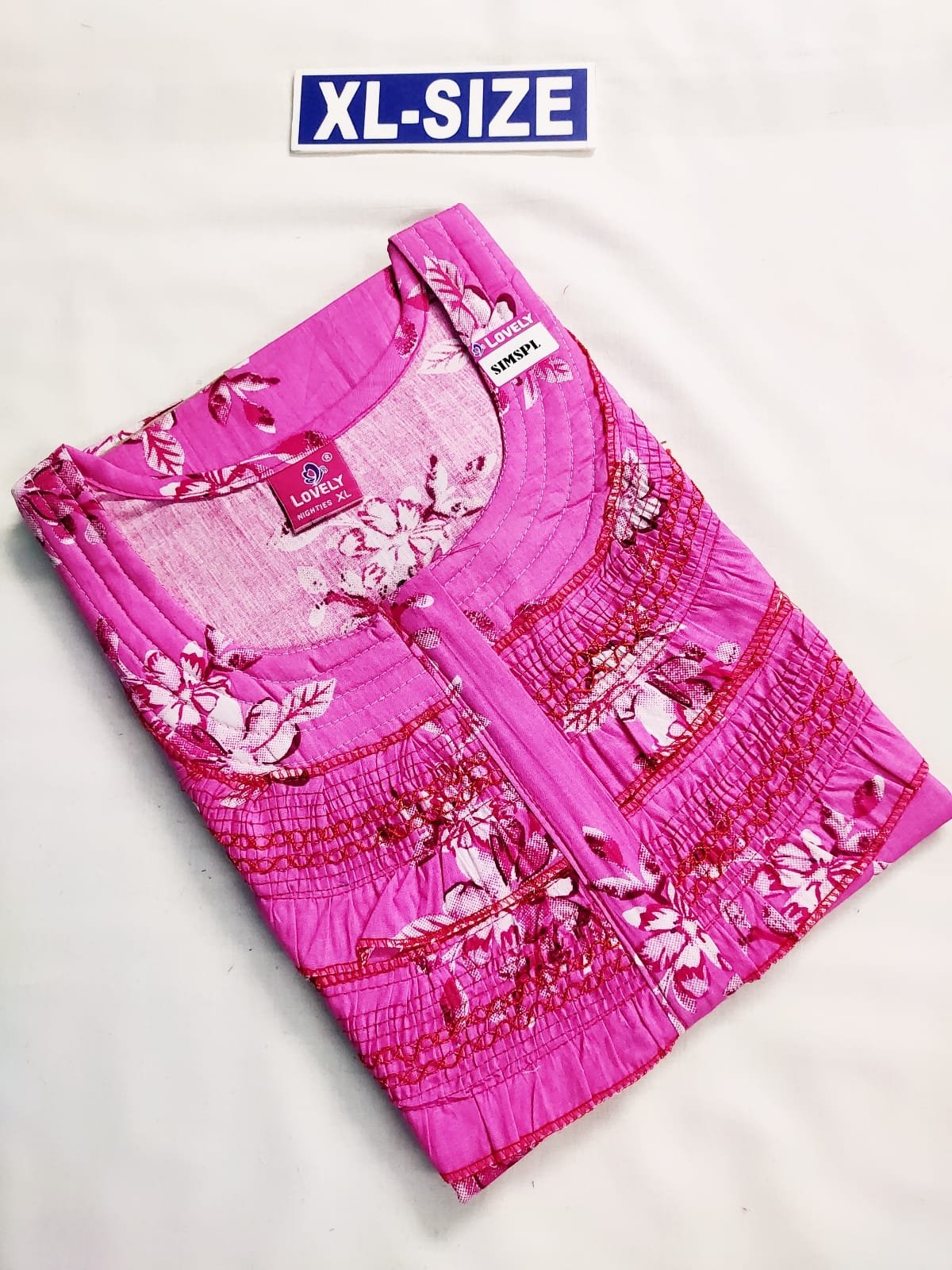 DF-078 Lovely Branded Double Frill Nighty