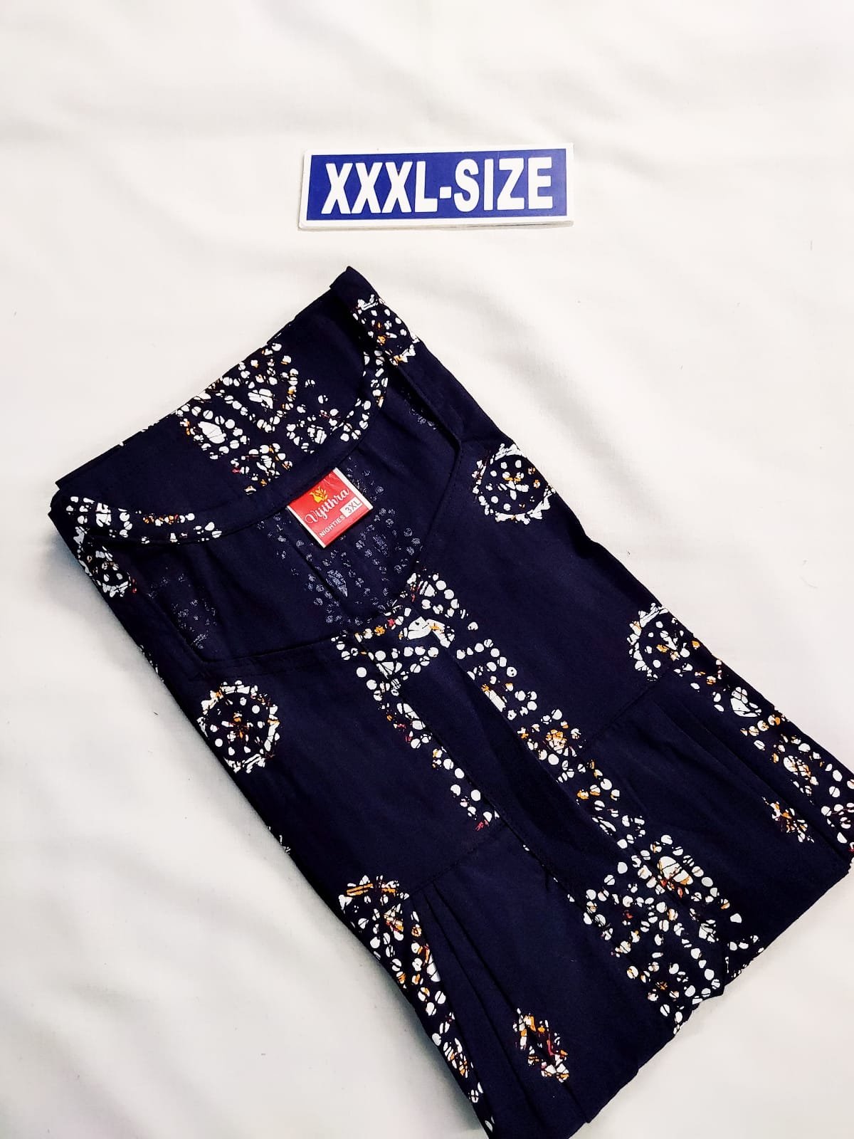 Vikas and Beauty Nighty Navy Blue