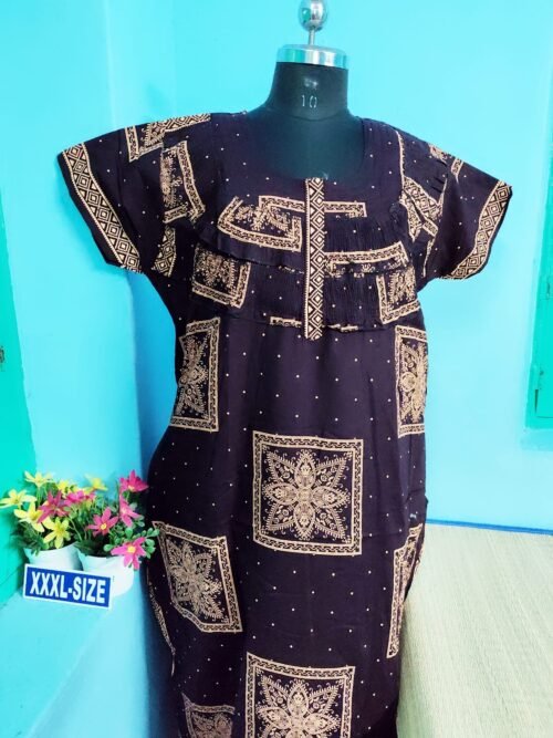 DF-012 Lovely Branded Double Frill Nighty