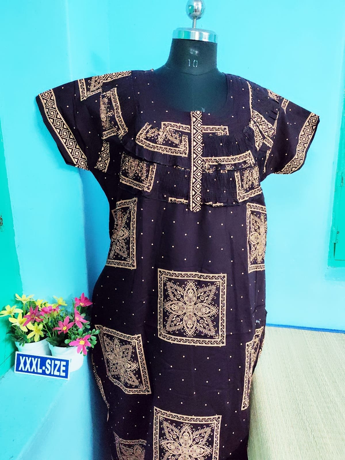 DF-012 Lovely Branded Double Frill Nighty