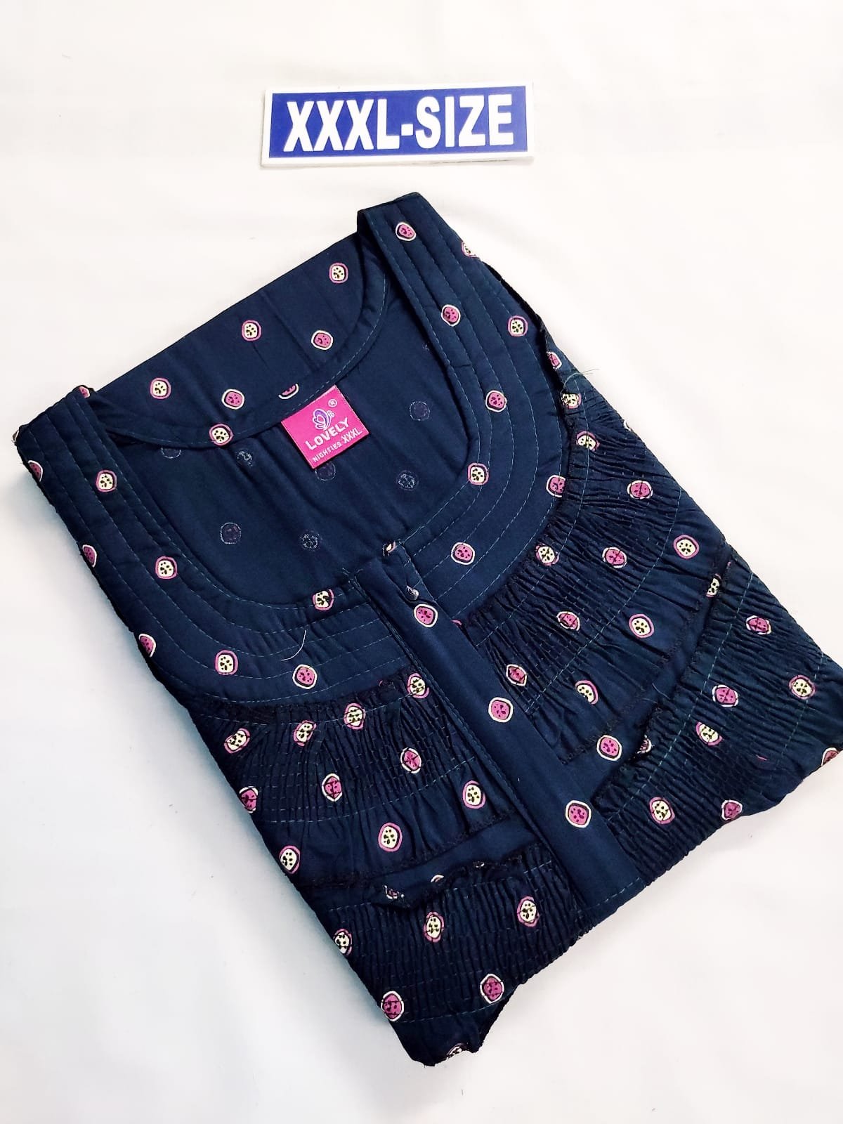 DF-021 Lovely Branded Double Frill Nighty