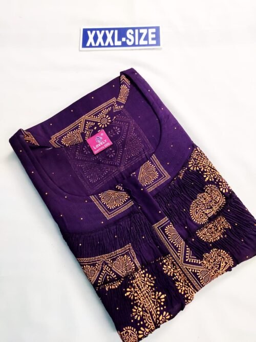 DF-019 Lovely Branded Double Frill Nighty