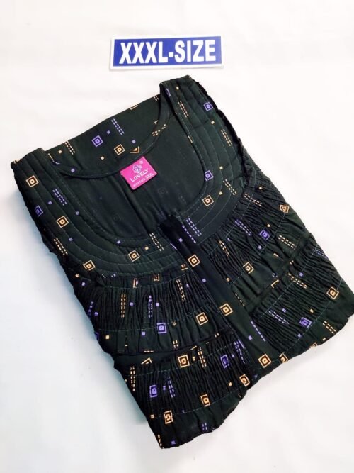 DF-018 Lovely Branded Double Frill Nighty