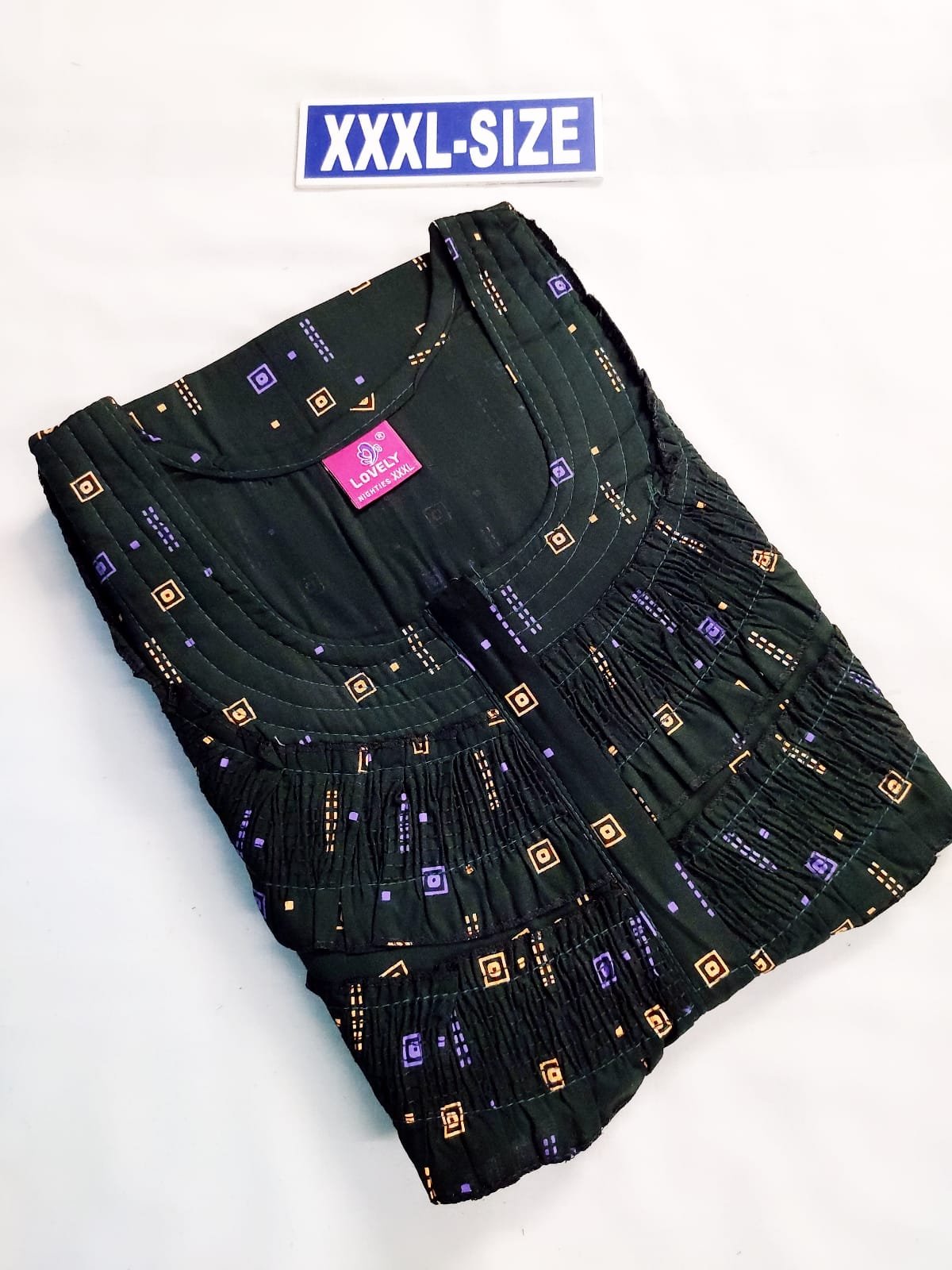 DF-018 Lovely Branded Double Frill Nighty