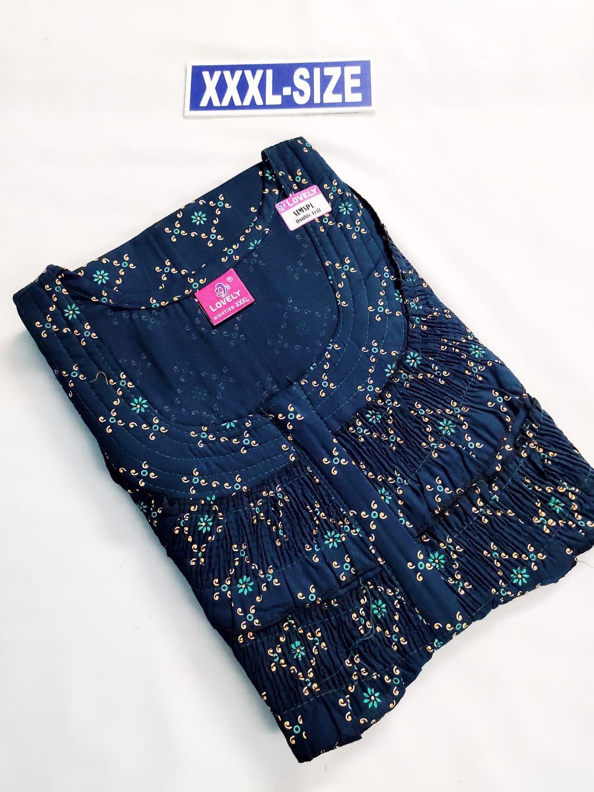 DF-020 Lovely Branded Double Frill Nighty