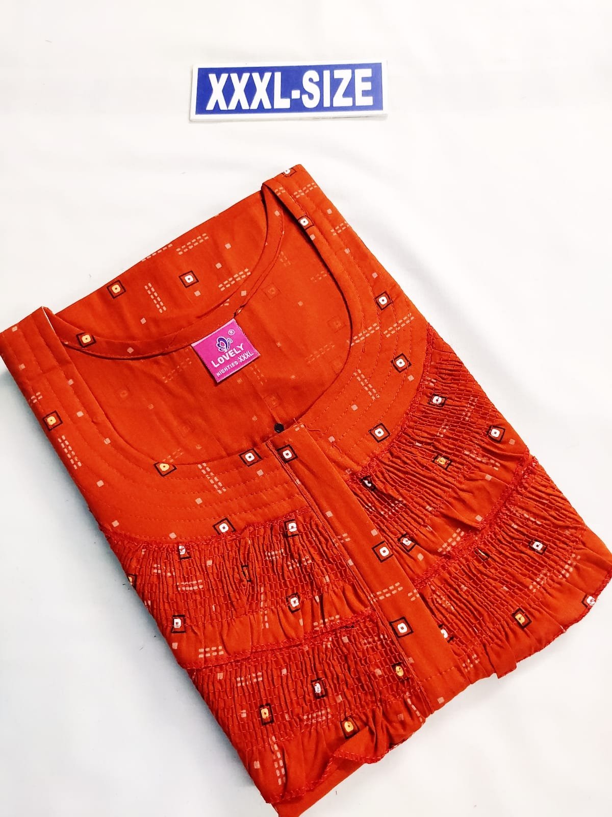 DF-017 Lovely Branded Double Frill Nighty