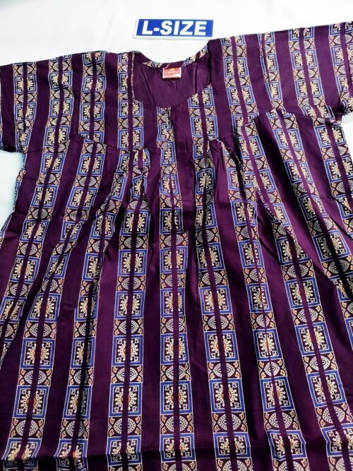 Vikas And Beauty Nighty Wine Color