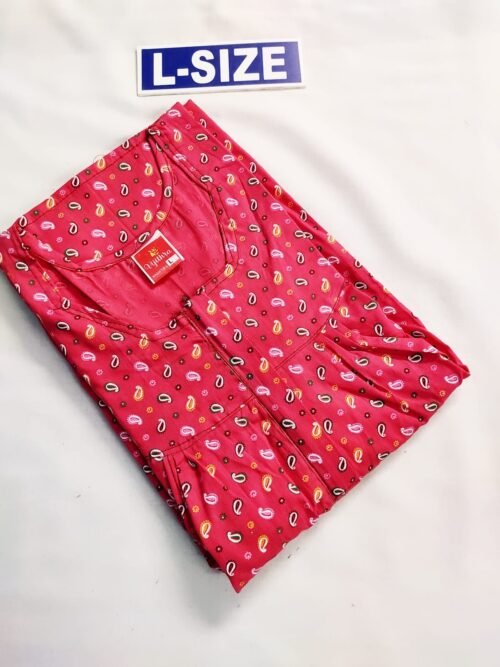 Vikas And Beauty Nighty Dark Pink Color