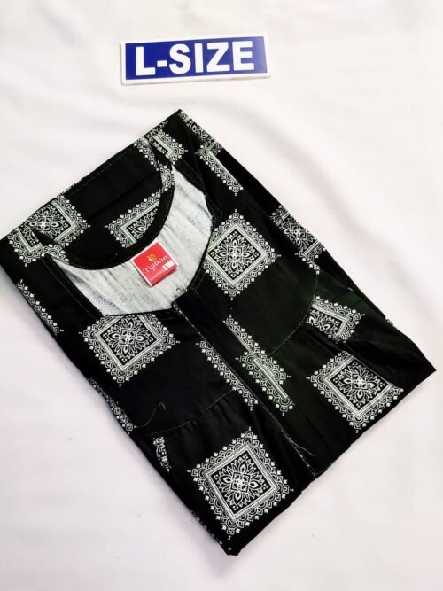 Vikas And Beauty Nighty Black Color