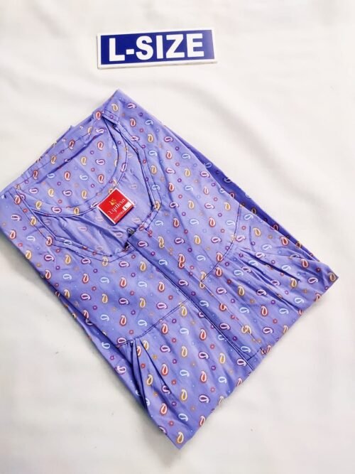 Vikas And Beauty Nighty Purple Color