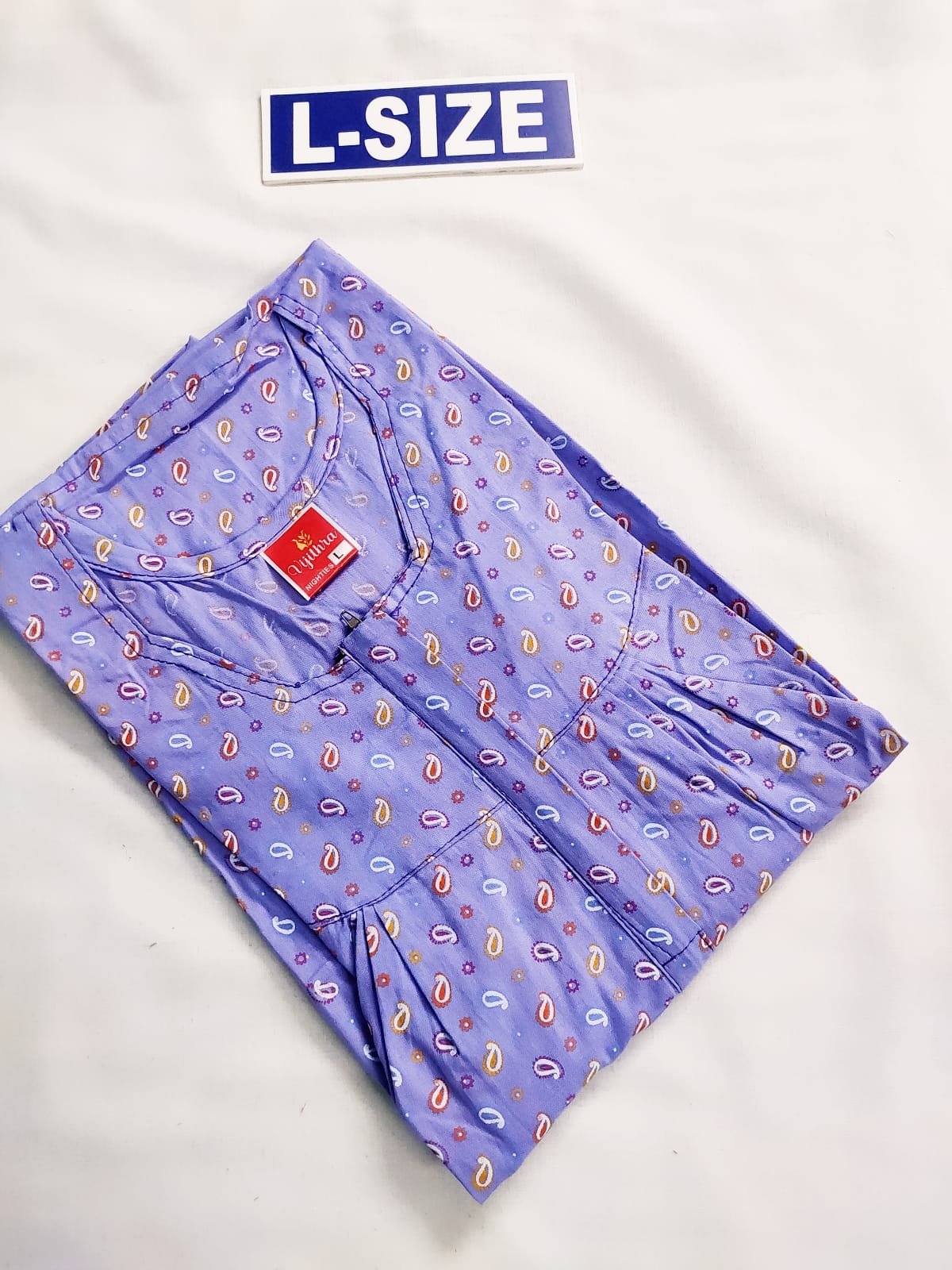 Vikas And Beauty Nighty Purple Color